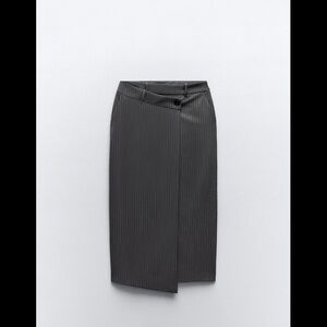 Zara Charcoal Pencil Skirt